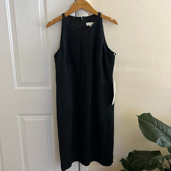 ETCETERA Black Knit Career Wear Cocktail Dress Size 6 NWT - Picture 6 of 16